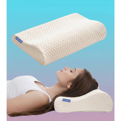 Contour Memory Foam Pillow – Orthopedic Cervical Neck Support for Better Sleep