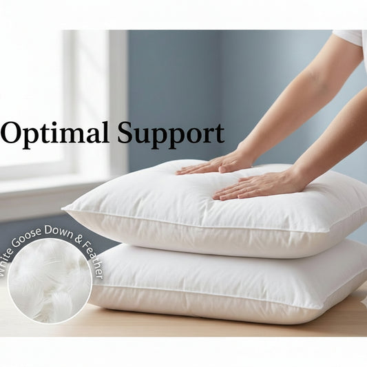 Goose Down and Feather Throw Cushion – 18 x 18