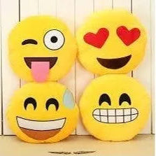 😊 Emoji Plush Pillow | Soft Decorative Emoji Cushion | Premium Stuffed Pillow
