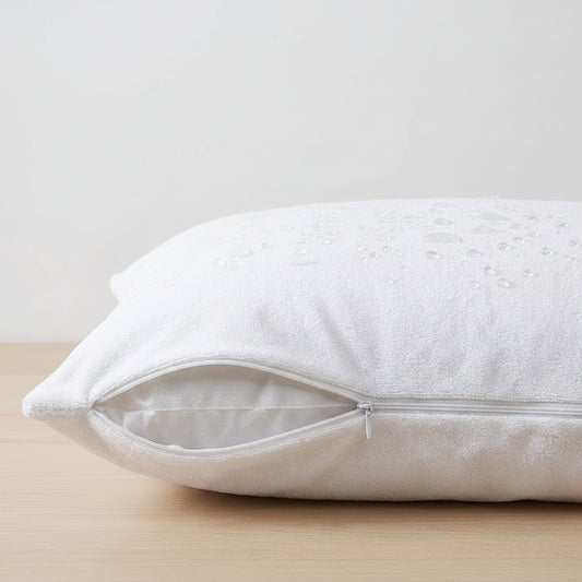 Waterproof Pillow Cover Terry Cotton