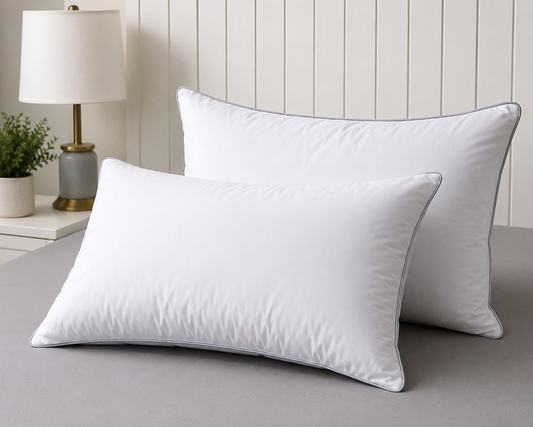 Premium Fiber Pillow | Soft Sleeping Pillow | Hotel Quality Bed Pillow