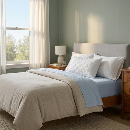 Premium Hollow Polyester Pillow - Soft, Breathable & Long-Lasting Comfort