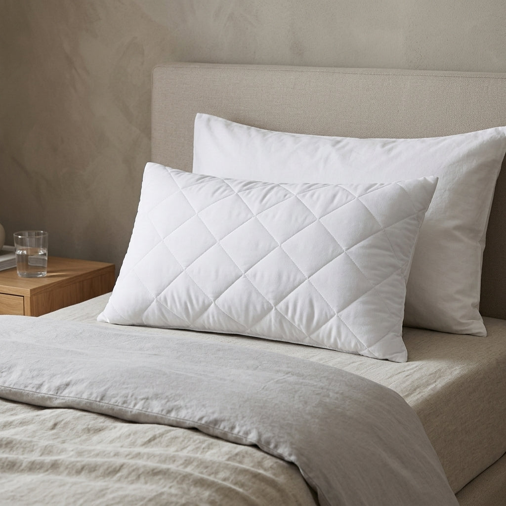 Premium Hollow Polyester Pillow - Soft, Breathable & Long-Lasting Comfort
