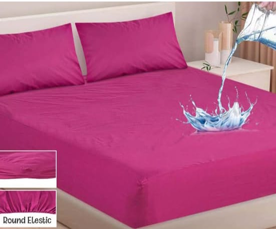 Premium Waterproof Mattress Protector | Quilted Fitted Mattress Cover with Elastic | King, Queen & Single