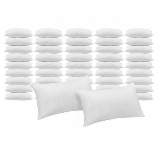 Standard Ball Fiber Pillow – 36 Pcs Standard Size Hotel Bed Pillows (18×28 Inches)