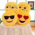 😊 Emoji Plush Pillow | Soft Decorative Emoji Cushion | Premium Stuffed Pillow