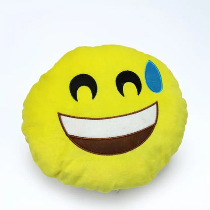 😊 Emoji Plush Pillow | Soft Decorative Emoji Cushion | Premium Stuffed Pillow