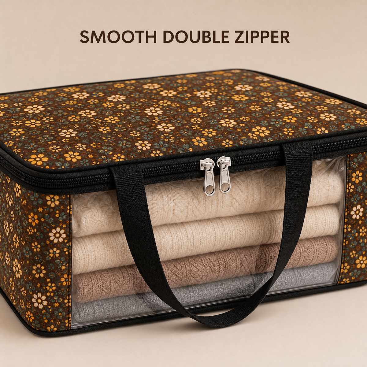 Multi-Purpose Travel & Storage Bag – Spacious Waterproof Organizer for Clothes, Blankets & Bedding
